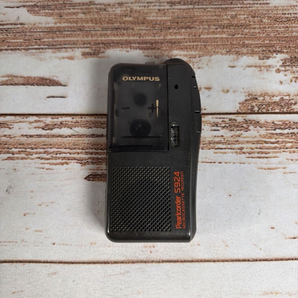 Olympus Pearlcorder S924 Microcassette Voice Audio Recorder Parts Repair